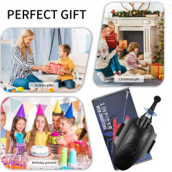 Tirador de telaraña negra iluminada | Tirador de telaraña retractil y facil de usar