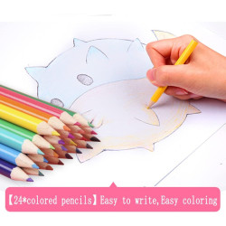 DLUCKY 208 piezas de suministros de arte, kit de arte de dibujo para niños y adultos