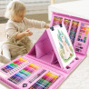 DLUCKY 208 piezas de suministros de arte, kit de arte de dibujo para niños y adultos