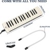 EASTROCK Teclado de piano de aire | Piano de aire con accesorios incluidos