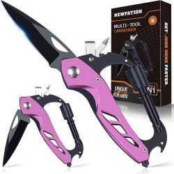 Mosquetón multiherramienta EDC | Mosqueton multiherramineta para actividades al aire libre