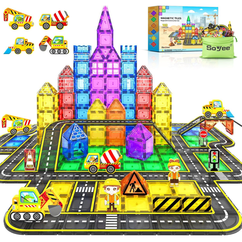 Piezas de azulejos magnéticos | Piezas de azulejos para armar  de 102