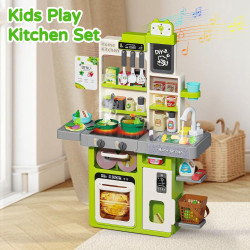 Letapapa Juego de cocina para niños | Cocina de juguete completa interactiva para niños