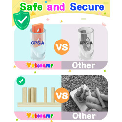 Yetonamr - Juguetes Montessori para niñas y niños | Juguetes de rompecabezas para bebes