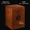 Cajón para música | Compacto y con lazos internos