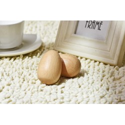 Juego de 4 instrumentos musicales de percusión de mano | Echos de madera e incluye bolsa de viaje