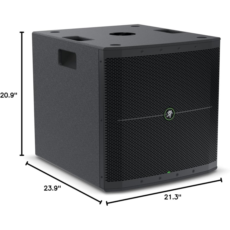 Altavoz compacto marca mackie 1400 W con controladores de servicio pesado y modo de ducking de música Altavoz compacto marca mackie 1400 W con controladores de servicio pesado y modo de ducking de música