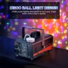Máquina de niebla, máquina de humo de Halloween con luces de bola de discoteca
