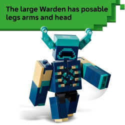 LEGO Minecraft The Warden Encounter | Set de lego de warden de minecraft