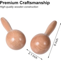 Maracas para niños bebés | Echa de madera y especial para niños