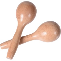 Maracas para niños bebés | Echa de madera y especial para niños