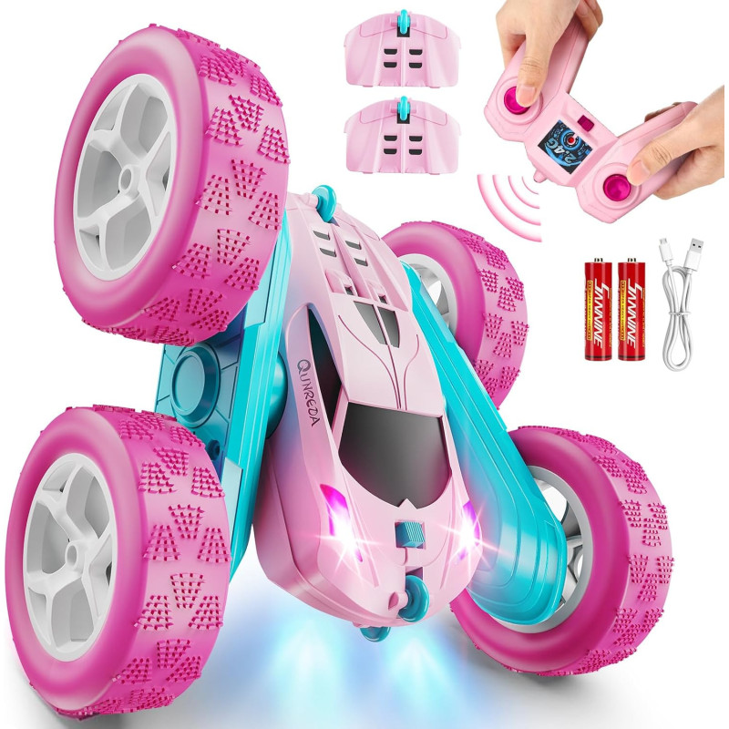 Coches de control remoto rosa para niñas