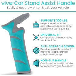 Vive Asistencia de mango de coche para ancianos | Mango de soporte para bajarse de autos