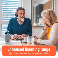 Amplificador de sonido ultra do con auriculares y audífonos marca WILLIAMS AV