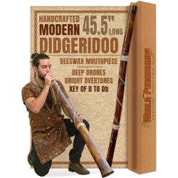 Didgeridoo manual moderno | Con materiales naturales y elaborado a mano