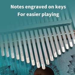 Instrumento musical Kalimba | Piano de pulgar instrumental
