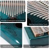 Instrumento musical Kalimba | Piano de pulgar instrumental