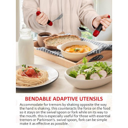 Utensilios adaptativos de Asistencia