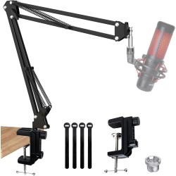 Soporte y brazo de micrófono QuadCast Marca SUNMON