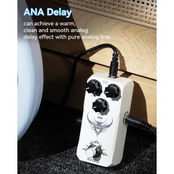 Pedal de guitarra analógico Delay para guitarra eléctrica