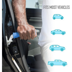 Able Life Bastón automático, mango portátil de soporte para vehículo