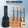 Marca GLEAM Bolsa para guitarra acústica