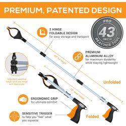 EZPIK Herramienta de agarre plegable para adultos mayores