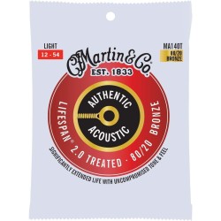 Martin Auténticas cuerdas de guitarra acústica