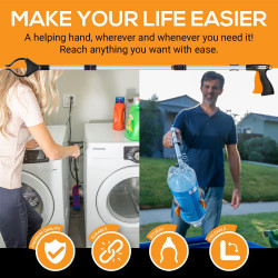 EZPIK Herramienta de agarre plegable para adultos mayores