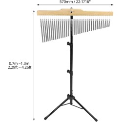 QWORK Campanillas musicales | Con tripode plegable y ajustable