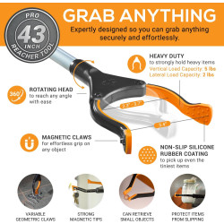 EZPIK Herramienta de agarre plegable para adultos mayores