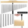 QWORK Campanillas musicales | Con tripode plegable y ajustable