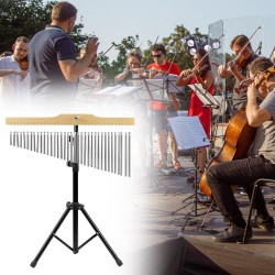 QWORK Campanillas musicales | Con tripode plegable y ajustable