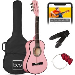 Best Choice Products Kit de iniciación de guitarra acústica para niños