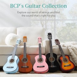 Best Choice Products Kit de iniciación de guitarra acústica para niños