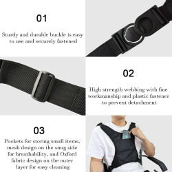 Cinturón de seguridad para silla de ruedas | Ajustable y comodo