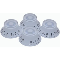 4 perillas de campana 18cm para control de volumen y velocidad para perillas de guitarra eléctrica