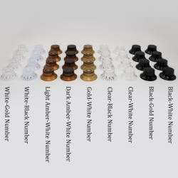 4 perillas de campana 18cm para control de volumen y velocidad para perillas de guitarra eléctrica