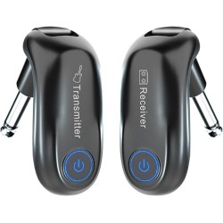 Sistema de transmisión de guitarra eléctrica | Transmisor y receptor de audio para guitarras electricas inalambricas