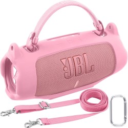 khanka Funda de silicona para altavoz JBL Charge 6 portátil impermeable con Bluetooth