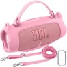 khanka Funda de silicona para altavoz JBL Charge 6 portátil impermeable con Bluetooth
