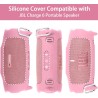 khanka Funda de silicona para altavoz JBL Charge 6 portátil impermeable con Bluetooth