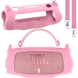 khanka Funda de silicona para altavoz JBL Charge 6 portátil impermeable con Bluetooth