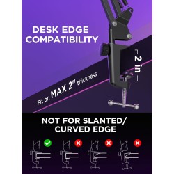 InnoGear Soporte de micrófono