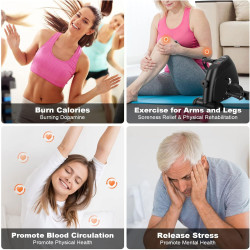 AGM - Mini bicicleta estática para debajo del escritorio