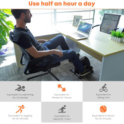 AGM - Mini bicicleta estática para debajo del escritorio