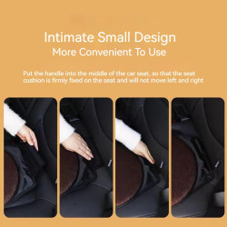 Cojín de asiento giratorio 360 para automóvil | Asiento 360 para soporte de ancianos