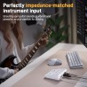 MAONO Interfaz de audio | Con entrada XLR y enrutamiento de 24 bits