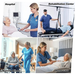 Almohadilla de cama de posicionamiento con asas | Con asas reforzadas y reutilizables