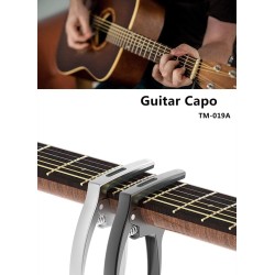 Cejilla de metal de zinc 3 en 1 para guitarra acústica y eléctrica